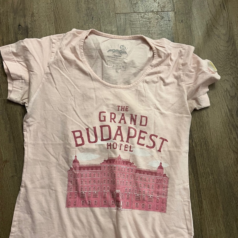 Pink Wes Anderson's Grand Budapest Hotel Exclusive Shirt